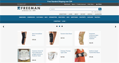 Desktop Screenshot of freemanmfg.com